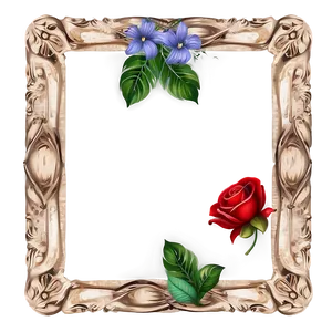 Rustic Wedding Frame Png Odh PNG Image