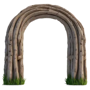 Rustic Wooden Arch Png Cvu PNG Image