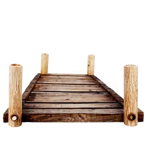 Rustic Wooden Bridge Png 05242024 PNG Image