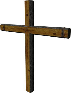 Rugged Cross Clipart - Rugged Wooden Cross Png PNG image with transparent background