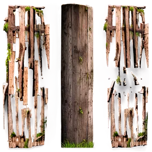 Rustic Wooden Post Png Bjf PNG Image