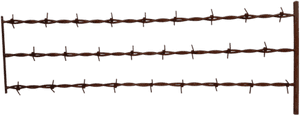 Barbwire Png Transparent Images - Barbed Wire Fence Transparent, Png Download PNG