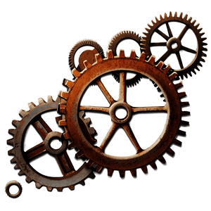 Rusty Gears PNG 53 PNG