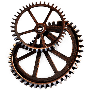 Rusty Gears PNG fea92 PNG