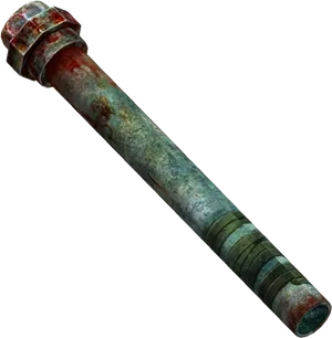 Rusty Metal Pipe PNG Image