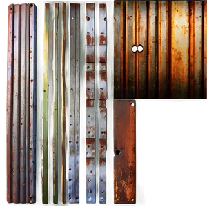 Rusty Scrap Metal Texture Png 06292024 PNG Image