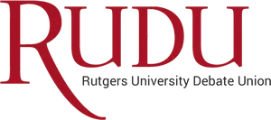 Rutgers University Debate Union Logo PNG Image