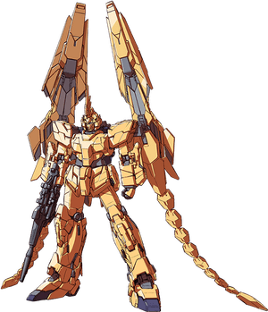 Rx 0 Gundam Unicorn 3 Phenex - Mobile Suit Gundam Narrative, HD Png Download PNG image with transparent background