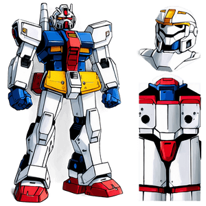 RX-78-2 Gundam PNG 06112024 PNG image with transparent background