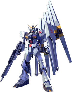 Rx-93 Ν Gundam - Nu Gundam Gundam Versus, HD Png Download PNG image with transparent background
