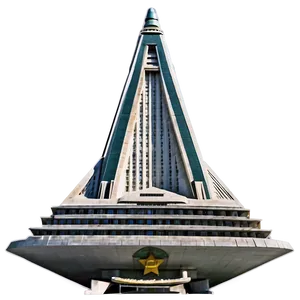 Ryugyong Hotel Pyongyang Png Xiq PNG Image