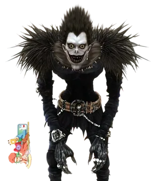 Ryuk Death Note Character PNG Image