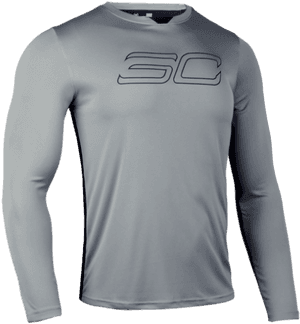 New Under Armour Sc30 Hypersonic Shooting Shirt Steph - Long-sleeved T-shirt PNG