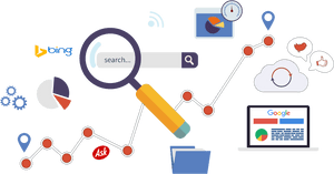 Seo Company In Delhi For The Best Online Ranking, Traffic - Search Engine Optimization Seo PNG