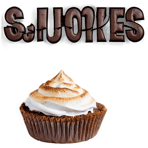 S'mores Cupcakes PNG vwp PNG with transparent background