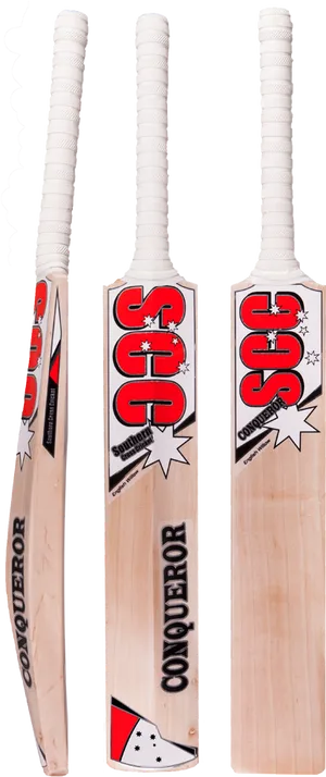 S S Conqueror Cricket Bats PNG Image