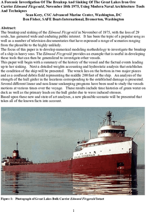 Edmund Fitzgerald Compared To Titanic, HD Png Download PNG image with transparent background