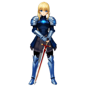 Saber Character Art PNG 06242024 PNG