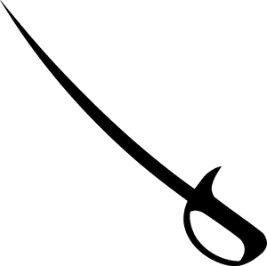 Saber Png Free - Cavalry Saber Png, Transparent Png PNG