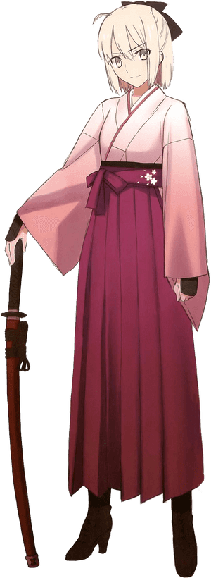 Okita Souji Cosplay Fate, HD Png Download PNG