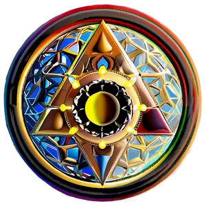 Sacred Geometry Circle Design Png Spj PNG Image