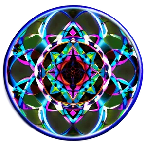 Sacred Geometry Circle Design Png Vxv PNG Image