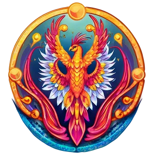 Sacred Geometry Phoenix Design Png Ppw64 PNG Image