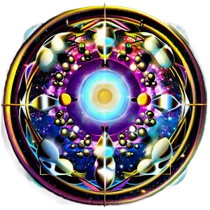 Sacred Geometry Space Elements Png Etg65 PNG Image