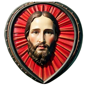 Sacred Heart Jesus Face Png 33 PNG Image