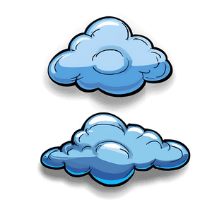 Sad Cartoon Cloud PNG 34 PNG
