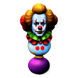 Sad Clown Emoji PNG 2 PNG image with transparent background