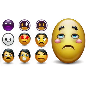 Sad Emoji Png Ixc PNG Image