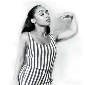 Sade In Black And White Png 06242024 PNG Image