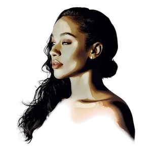 Sade Silhouette Design Png 21 PNG Image