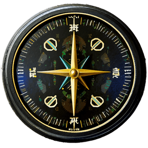 Safari Adventure Compass PNG 06122024 PNG image with transparent background