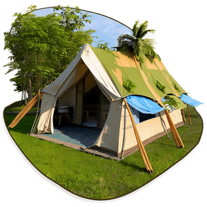 Safari Tent Camp PNG 95 PNG with transparent background