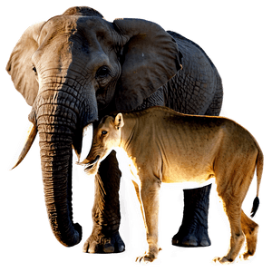 Safari Waterhole Animals PNG ksh57 PNG with transparent background