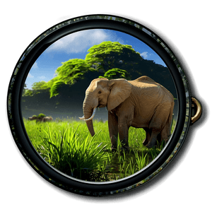 Safari Wildlife Tracker PNG wmd PNG image with transparent background