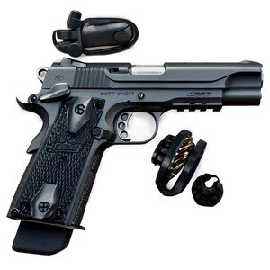 Safety Catch Handgun Png 49 PNG Image