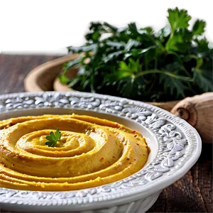 Saffron Infused Hummus Png Lko PNG Image