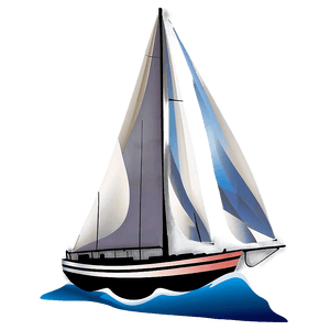 Sailboat Silhouette PNG csw PNG