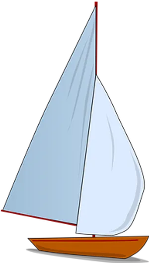 Sailboat Vector Illustration PNG Image