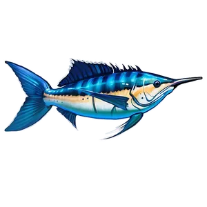 Sailfish Underwater Png Rvq56 PNG Image