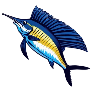 Sailfish Vector Art Png Ajl PNG Image