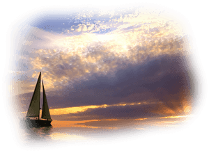 Sunset Desktop Wallpaper Sunrise - Ocean And Clouds Sunset, HD Png Download PNG with transparent background