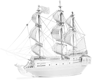 Sailing Ship Model Display PNG Image