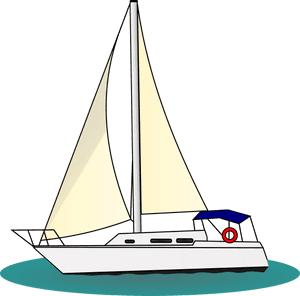 Sailing Yacht Sailboat Clip Art - Yacht Clipart Png, Transparent Png PNG with transparent background