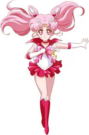 Sailor Chibi Moon Character Art PNG Image