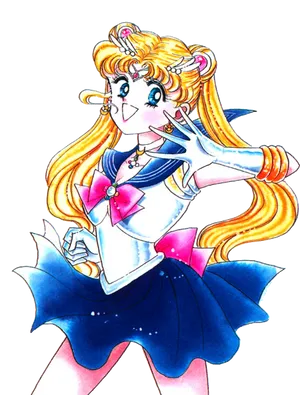 Sailor Moon Classic Pose PNG Image