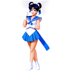 Sailor Moon Sailor Mercury PNG vve PNG image with transparent background